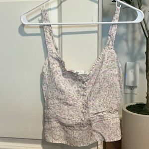 Elodie Pink Floral Camisole